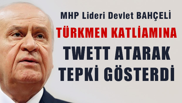  Türkmen Katialmına tweettir'den tepki gösterdi
